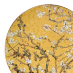Almond tree Plate Gold 36cm-932